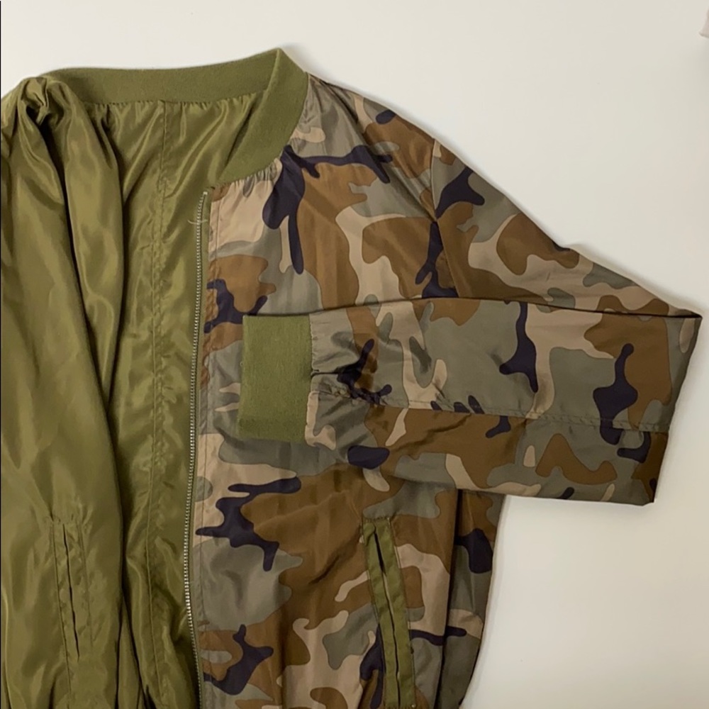 Love Tree reversible bomber jacket